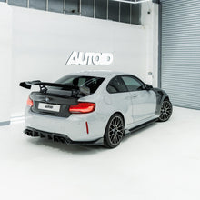Load image into Gallery viewer, BMW 2 Series F22 &amp; M2 F87 Pre-Preg Carbon Fibre Swan Neck AT-R1 Rear Wing by Adro (2014-2021)
