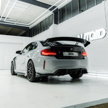 Load image into Gallery viewer, BMW 2 Series F22 &amp; M2 F87 Pre-Preg Carbon Fibre Swan Neck AT-R1 Rear Wing by Adro (2014-2021)
