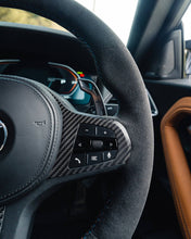 Load image into Gallery viewer, BMW 2 Series G42, M2 G87, M3 G80, M4 G82 Full Alcantara Steering Wheel by TRE
