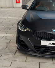 Load image into Gallery viewer, BMW 2 Series M Sport &amp; M240i G42 Pre-Preg Carbon Fibre ID-01 Front Splitter &amp; Rear Spoiler Pack by TRE (2021+)
