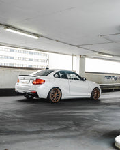 Load image into Gallery viewer, BMW 2 Series M235i &amp; M240i F22 F23 EVO-1 Gloss Black Rear Diffuser by ZAERO (2014-2019)
