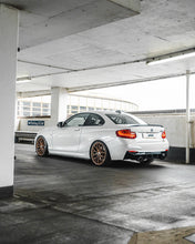 Load image into Gallery viewer, BMW 2 Series M235i &amp; M240i F22 F23 EVO-1 Gloss Black Rear Diffuser by ZAERO (2014-2019)
