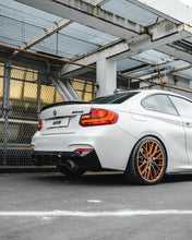 Load image into Gallery viewer, BMW 2 Series M235i &amp; M240i F22 F23 EVO-1 Gloss Black Rear Diffuser by ZAERO (2014-2019)
