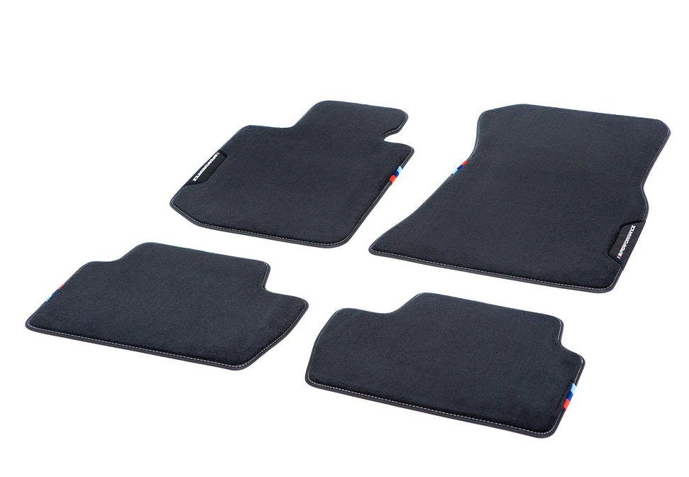 BMW 2 Series, M240i G42 & M2 G87 Genuine M Performance Floor Mats (2021+)