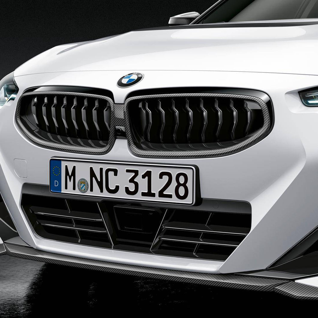 BMW 2 Series & M240i Genuine M Performance Carbon Fibre Front Grille (2021+, G42)