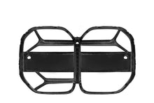 Load image into Gallery viewer, BMW 4 Series Gran Coupe G26 Pre-Preg Carbon Fibre CSL Front Kidney Grilles with ACC Fitment by TRE (2021+)
