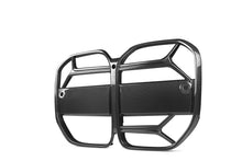 Load image into Gallery viewer, BMW 4 Series Gran Coupe G26 Pre-Preg Carbon Fibre CSL Front Kidney Grilles with ACC Fitment by TRE (2021+)

