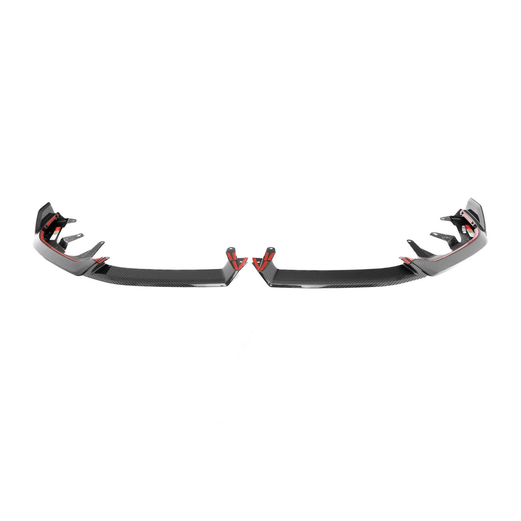 BMW 5 Series G60 G61 M Sport Pre-Preg Carbon Fibre Front Splitter by TRE (2024+)
