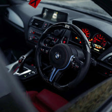 Load image into Gallery viewer, BMW F Series Carbon Fibre LED Steering Wheel by OHC (2011-2021)

