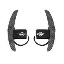 Load image into Gallery viewer, BMW Magnetic Gloss &amp; Matte Pre-Preg Carbon Fibre Paddle Shifters Set
