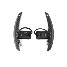 Load image into Gallery viewer, BMW Magnetic Gloss &amp; Matte Pre-Preg Carbon Fibre Paddle Shifters Set
