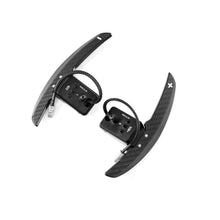 Load image into Gallery viewer, BMW Magnetic Gloss &amp; Matte Pre-Preg Carbon Fibre Paddle Shifters Set
