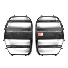 Load image into Gallery viewer, BMW G80 G81 M3 &amp; G82 G83 M4 Pre-Preg Carbon Fibre GT Front Kidney Grilles by TRE (2021+)
