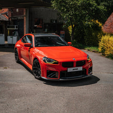 Load image into Gallery viewer, BMW G87 M2 TR87 Carbon Fibre Flat Front Splitter by TRE (2023+)
