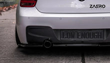 Load image into Gallery viewer, BMW M135i F20 Pre-LCI EVO-1 Gloss Black Rear Diffuser Splitters by ZAERO (2011-2015, F20 F21)
