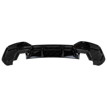 Load image into Gallery viewer, ZAERO Design EVO-1 Gloss Black Rear Diffuser for BMW 1 Series M135i/M140i (F20/F21 LCI, 2015–2019) – ABS Rear Bumper Insert, Direct Fit
