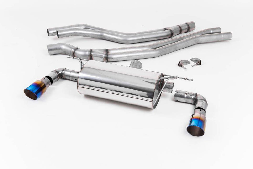 BMW M140i F20 F21 LCI (Non-OPF/GPF) Cat Back Exhaust System by Milltek (2015-2018)