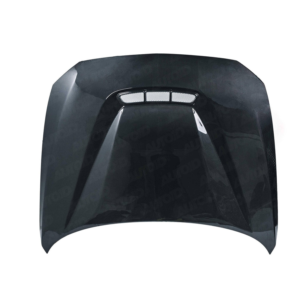 TRE Pre-Preg Dry Carbon Fibre Front Bonnet / Hood, 2x2 Twill Lightweight, OEM-Style, for BMW M2 F87 (2015-2021), 2 Series F22/F23 (2014-2020), 1 Series F20/F21 (2011-2019)