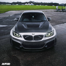 Load image into Gallery viewer, TRE Pre-Preg Dry Carbon Fibre Front Bonnet / Hood, 2x2 Twill Lightweight, OEM-Style, for BMW M2 F87 (2015-2021), 2 Series F22/F23 (2014-2020), 1 Series F20/F21 (2011-2019)
