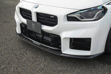 Load image into Gallery viewer, BMW M2 G87 Carbon Fibre Front Splitter by 3D Design (2023+)
