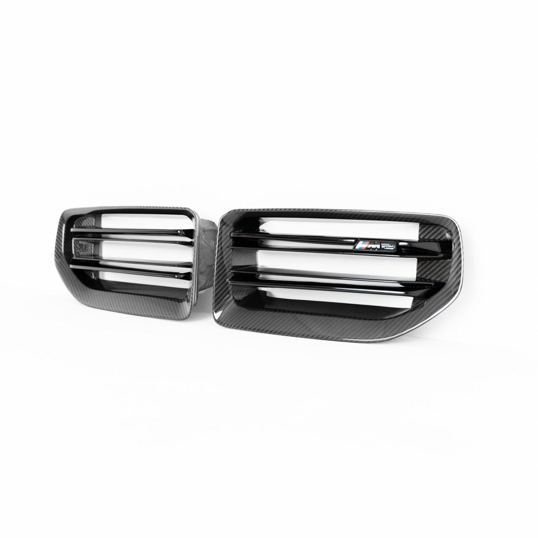 BMW M2 G87 Pre-Preg Carbon Fibre TR87 Front Grilles by TRE (2023+)