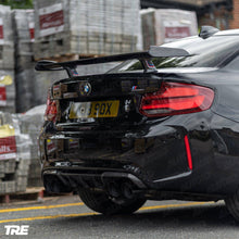 Load image into Gallery viewer, BMW M2 &amp; M2 Competition F87 Pre-preg Carbon Fibre Rear Diffuser by TRE (2015-2021)
