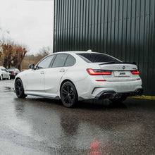 Load image into Gallery viewer, BMW M240i G42, M340i G20 and M440i G22 Cerakote Black Exhaust Tips by TRE (2021+)
