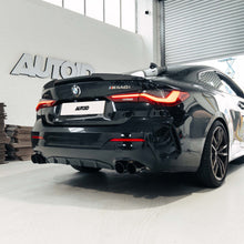 Load image into Gallery viewer, BMW M240i G42, M340i G20 and M440i G22 Cerakote Black Exhaust Tips by TRE (2021+)
