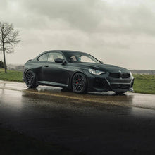 Load image into Gallery viewer, BMW M240i G42 (2021+) Stance Kit – Eibach 20mm Lowering Springs + Bimecc 12.5/15mm Hub-Centric Wheel Spacers – OEM+ Flush Fitment, Extended &amp; Locking Bolts, 5x112, 66.6 mm CB, TÜV Approved
