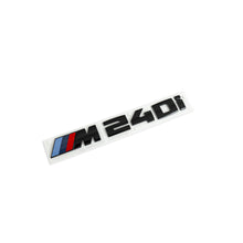 Load image into Gallery viewer, BMW M240i Genuine M Performance Black High Gloss Model Badge
