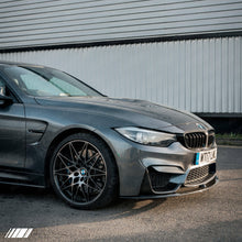 Load image into Gallery viewer, BMW M3 F80 &amp; M4 F82 Pre-Preg Carbon Fibre Front Bumper Inserts by TRE (2014-2020)
