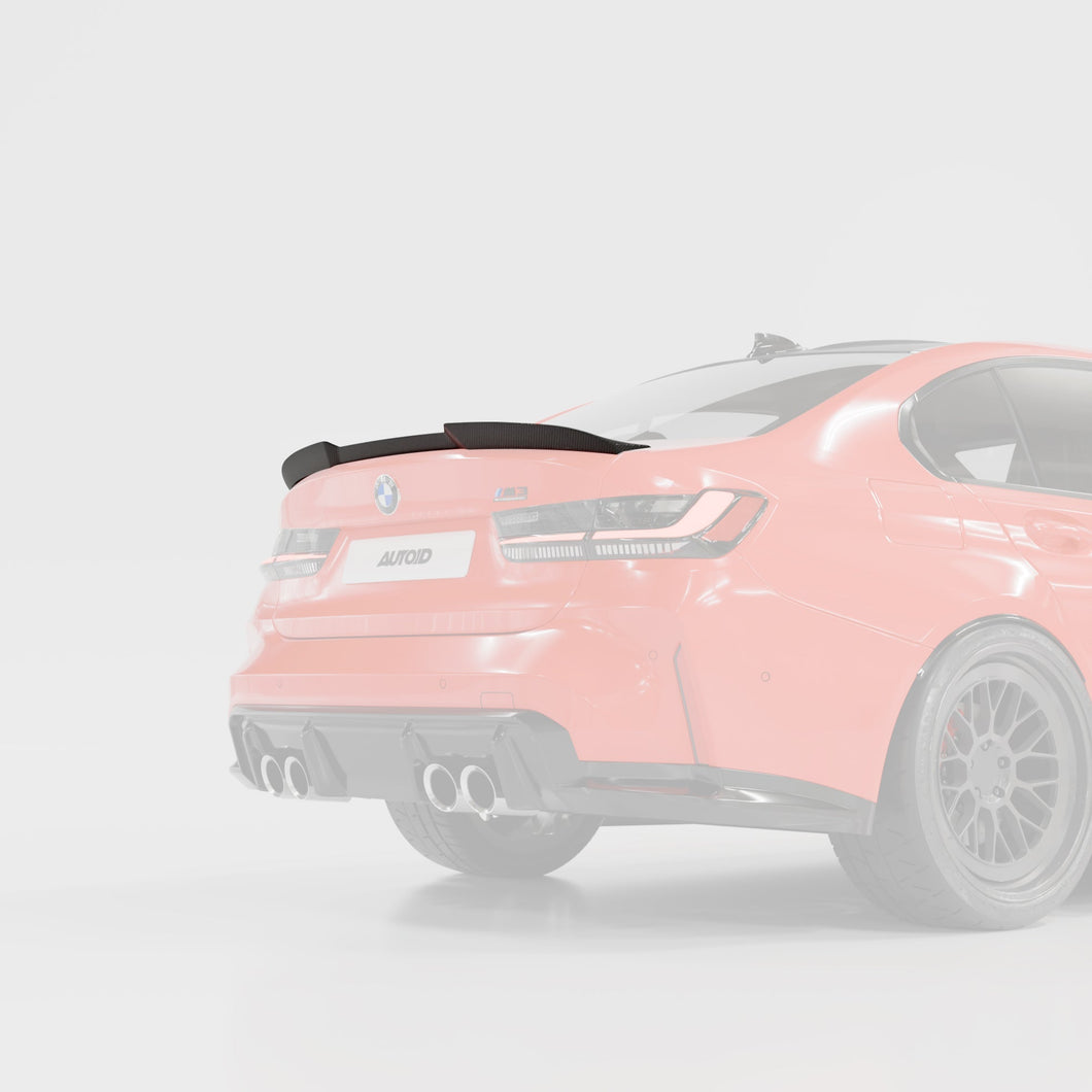 BMW M3 G80 & 3 Series G20 Pre-preg Carbon Fibre PR-1 Rear Spoiler by TRE (2018+)