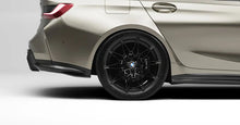 Load image into Gallery viewer, BMW M3 G80 G81 EVO-S Gloss Black Diffuser Extensions by ZAERO (2021+)
