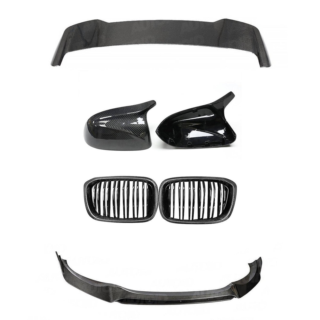 CarDesign AI Bumperbescherming passend voor BMW X1 F48 2015-2022 (5-deurs Compact SUV): Compleetset met exact passende lakbeschermfolie, krasbescherming voor kofferruimte/stootstang auto (Carbon-Zwart CarDesign AI Bumperbescherming passend voor BMW X1 F48 2015-2022 (5-deurs Compact SUV): Compleetset met exact passende lakbeschermfolie, krasbescherming voor kofferruimte/stootstang auto (Carbon-Zwart