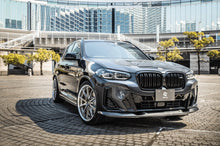 Load image into Gallery viewer, BMW X3 LCI G01 Carbon Fibre Front Splitter by 3D Design (2021+)
