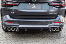 Load image into Gallery viewer, 3D Design Carbon Fibre Rear Diffuser for BMW X3 G01 LCI M Sport (2021+) – CFRP, OEM Fit, Quad Exhaust Compatible
