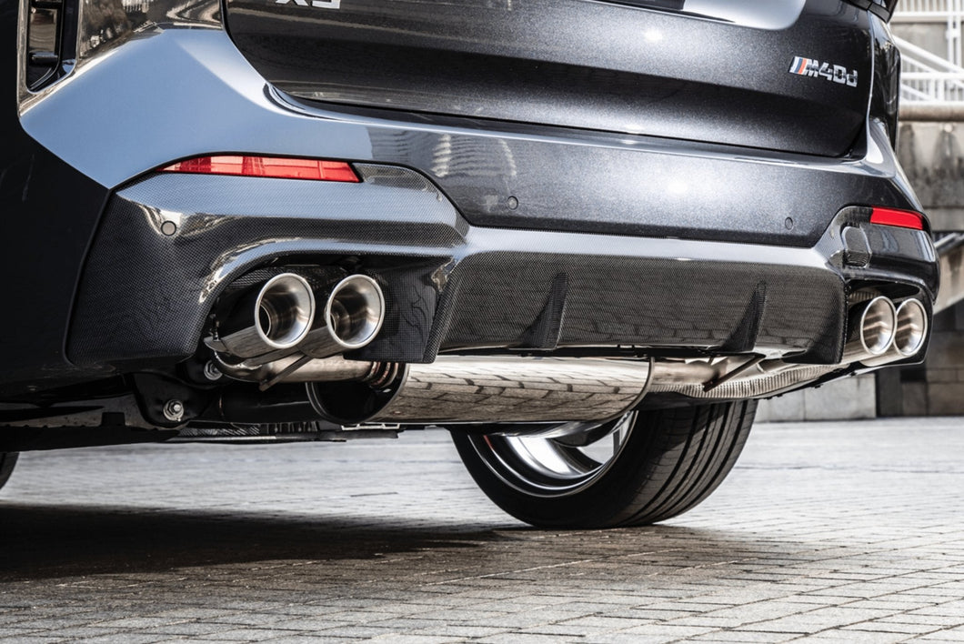 BMW X3 LCI G01 Carbon Fibre Rear Diffuser by 3D Design (2021+)