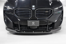 Load image into Gallery viewer, BMW XM G09 Carbon Fibre Front Splitter by 3D Design - Front Lip Spoiler | Carbon Fiber Aero | OEM-Fit Performance
