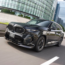 Load image into Gallery viewer, BMW XM G09 Carbon Fibre Front Splitter by 3D Design - Front Lip Spoiler | Carbon Fiber Aero | OEM-Fit Performance
