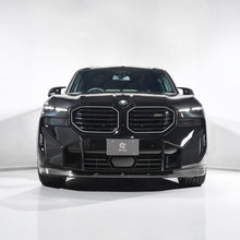 Load image into Gallery viewer, BMW XM G09 Carbon Fibre Front Splitter by 3D Design - Front Lip Spoiler | Carbon Fiber Aero | OEM-Fit Performance
