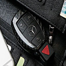 Load image into Gallery viewer, Carbon Fibre Key Cover for Mercedes Universal
