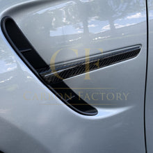 Load image into Gallery viewer, Carbon Fibre Side Fender Trims for BMW F80 M3 F82 F83 M4 14-20
