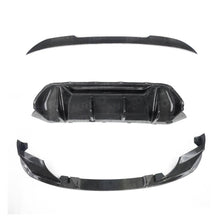 Load image into Gallery viewer, Carbon Fibre Body Kit for BMW M5 F90 (2017-2020 Pre-LCI) - Front Lip Splitter, CS Rear Spoiler &amp; Rear Diffuser | Pre-Preg Carbon Fiber by TRE - UK
