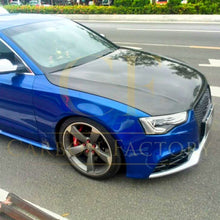 Load image into Gallery viewer, OEM Style Carbon Fibre Bonnet for Audi B8.5 S5 &amp; A5 S Line 11-16
