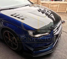 Load image into Gallery viewer, RS Style Carbon Fibre Bonnet for Audi A3 S3 RS3 13-19
