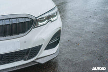 Load image into Gallery viewer, AUTOID Carbon Fibre Competition Front Splitter / Lip Spoiler for BMW 3 Series G20 G21 Pre-LCI (2019-2022) M Sport &amp; M340i - CFRP 2x2 Weave, 3-Piece
