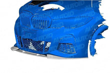 Load image into Gallery viewer, AUTOID Carbon Fibre Competition Front Splitter / Lip Spoiler for BMW 3 Series G20 G21 Pre-LCI (2019-2022) M Sport &amp; M340i - CFRP 2x2 Weave, 3-Piece
