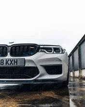 Load image into Gallery viewer, Carbon Fibre Front Splitter / Front Lip Spoiler for BMW M5 F90 (2017-2020, Pre LCI &amp; M5 Competition) – One-Piece CFRP 2x2 Twill
