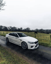 Load image into Gallery viewer, Carbon Fibre Front Splitter / Front Lip Spoiler for BMW M5 F90 (2017-2020, Pre LCI &amp; M5 Competition) – One-Piece CFRP 2x2 Twill
