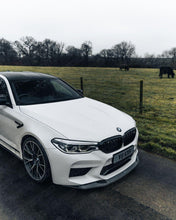 Load image into Gallery viewer, Carbon Fibre Front Splitter / Front Lip Spoiler for BMW M5 F90 (2017-2020, Pre LCI &amp; M5 Competition) – One-Piece CFRP 2x2 Twill
